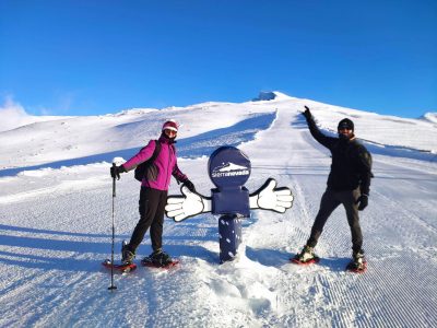 Raquetas de nieve en Sierra Nevada