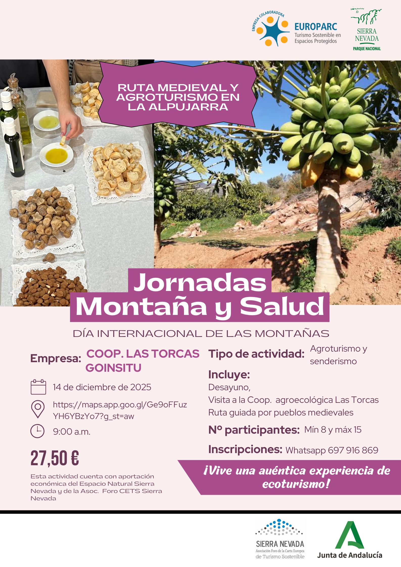 Ruta Medieval y Agroturismo de la Alpujarra